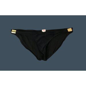 Black Xhilaration Womens Bikini Bottom Swimwear Size M